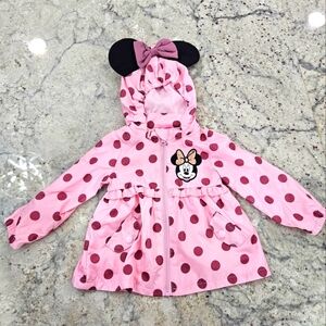 Disney Minnie Junior windbreaker jacket size 2T